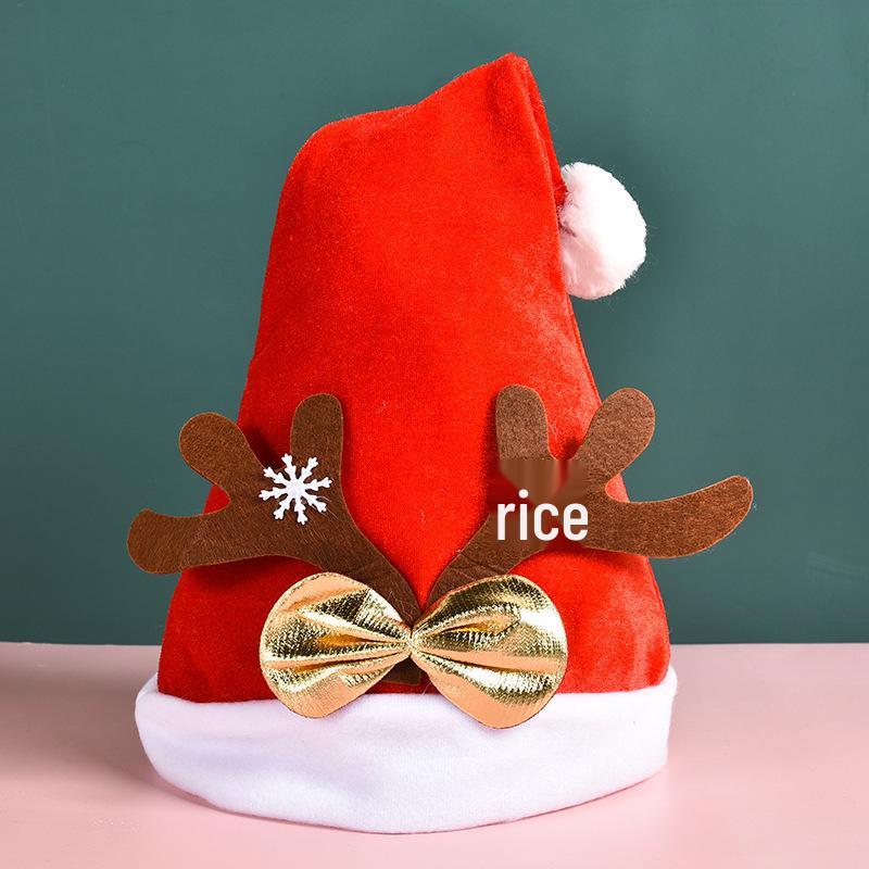 Přístavní Láska Svítící Vánoční čepice Santa Clause pro dospělé a děti