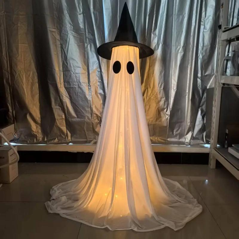 2025 New Halloween Yard Halloween Decorations Outdoor, Decorated Standing Ghost Front Porch Yard Halloween Decorations for Home