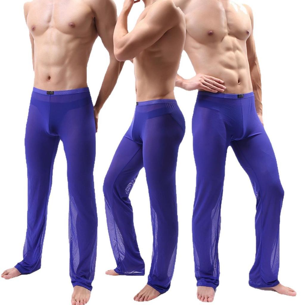 Men's See-Through Mesh Pajama Pants E667