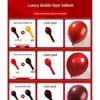 Complete Wedding Balloon Columns Set for Decoration