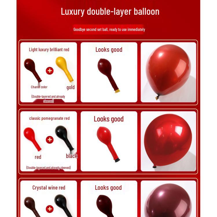 Complete Wedding Balloon Columns Set for Decoration