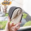 Niche design hollow fishing net shoes woven sandals women's 2025 summer new soft-soled breathable Mary Jane women's shoes