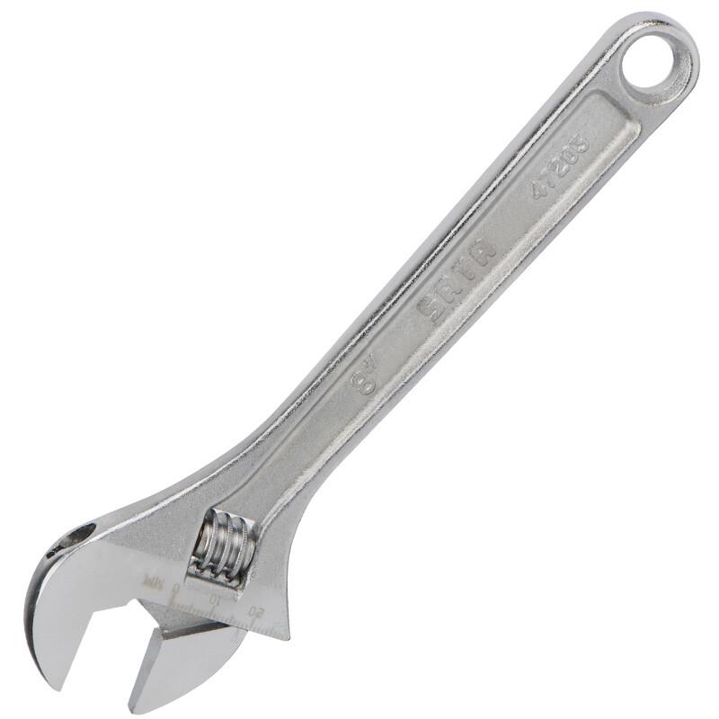 SATA Adjustable Wrench with Scale