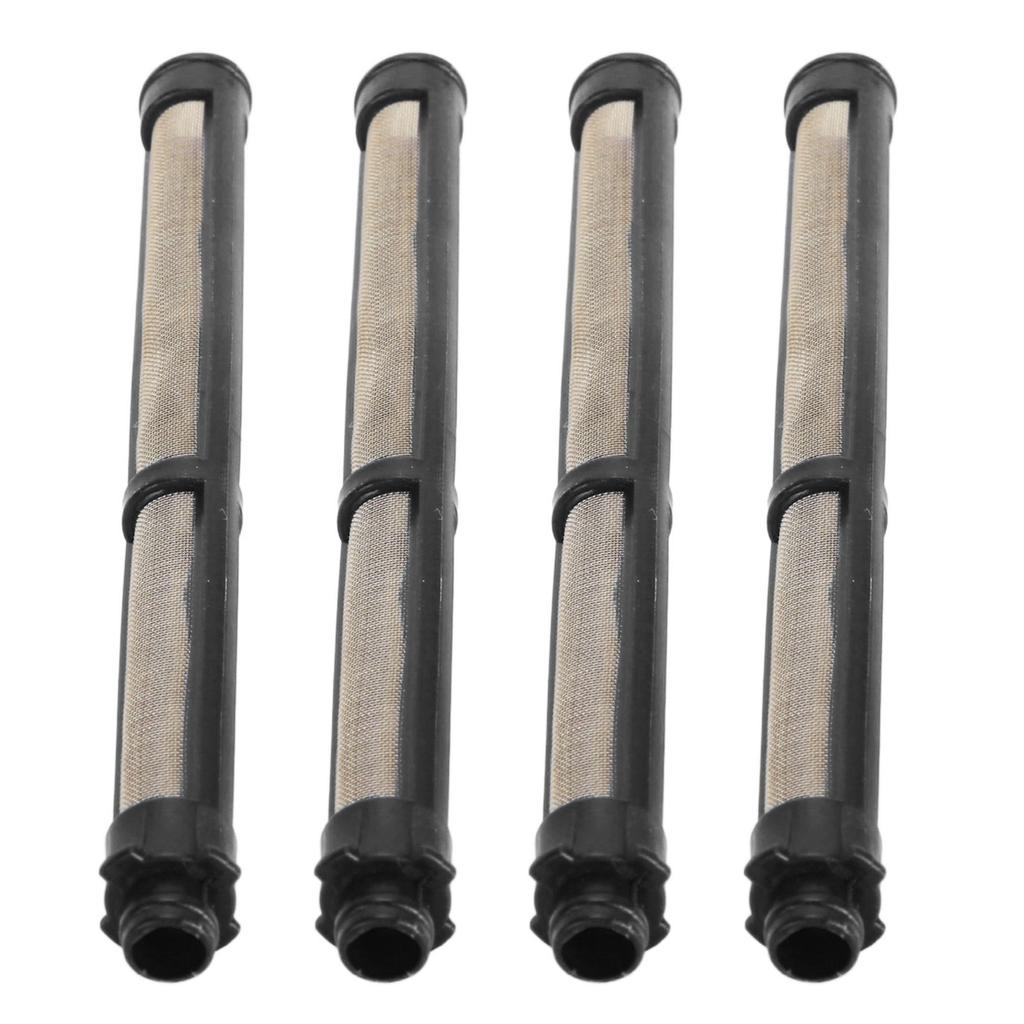 10 Stück Airless Spritzpistolenfilter Aftermarket-Ersatz Hochleistungs-Lackzubehör Schwarz 60