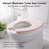 Toilet Seat Cover Allseason Waterproof Household Toilet Seat Pad New Model Toilet Seat Cover Easy Clean Simple Install Hygienic