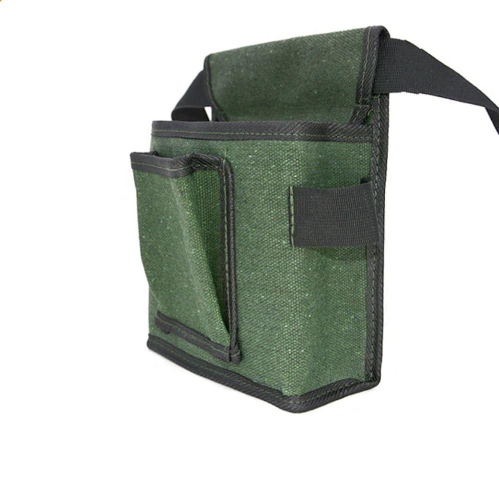 Thicker Canvas Tool Storage Bags Multiple Pockets Repair Bag  Hardware Maintenance Organizer