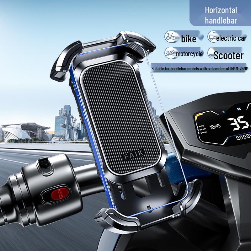 

Universal Bike and Scooter Phone Holder Mount for Cycling, Deliveries, and Motorcycles Simple Version