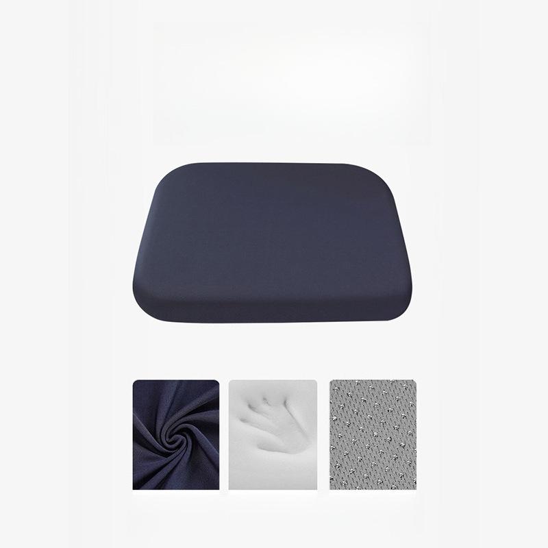 

Practical Sponge Office Chair Cushion Resilient Removable Student Seat Cushion Non-slip Breathable Chair Cushion School 35x35x3.5cm