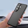 Samsung Galaxy S26 Ultra Fusion Hybrid Matte Case with Black Frame