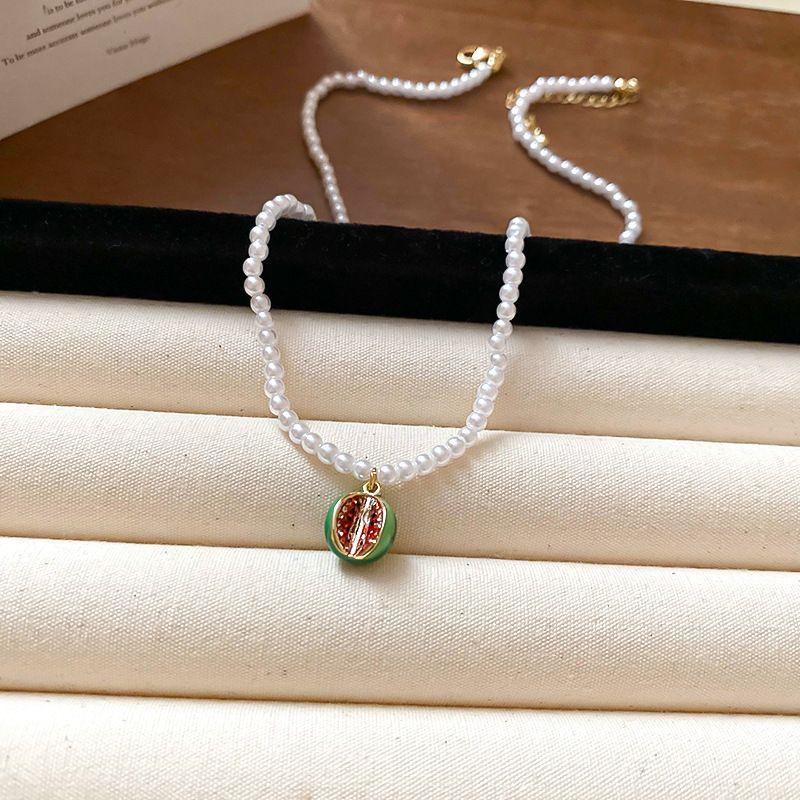 Irregular Long Pearl Necklace French Light Luxury Temperament Sweater Chain Niche Simple High Sense Necklace Women