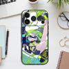 Game S-Splatoon Black Phone Case For IPhone 17 16 15 14 13 12 13 12 11 Pro Max Plus XS XR Silicone Soft Back Cover