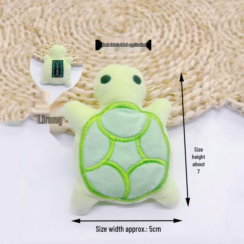 DIY Jewelry & Accessories: Plush Turtle Pendants and Brooches for Shoes, Hats, and Bags.