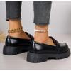 Fashion British Style Platform Loafers Women Plus Size Round Toe Single Shoe Woman Thick Bottom Pu Leather Shoes Mujer Platform Sneakers