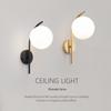 Nordic Modern Designer Bedside Lamp - Luxury Wall Light for Bedroom, Living Room, Stairway, Hallway, and Balcony.