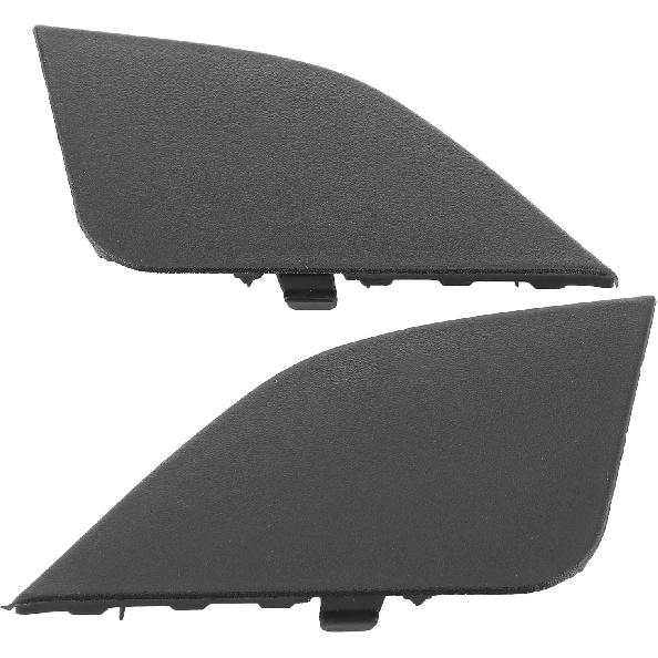 Front Bumper Tow Hook Cover, Pair of Front Bumper Tow Hook Eye Cover 53285‑0r080 Replacement for 2016‑2018