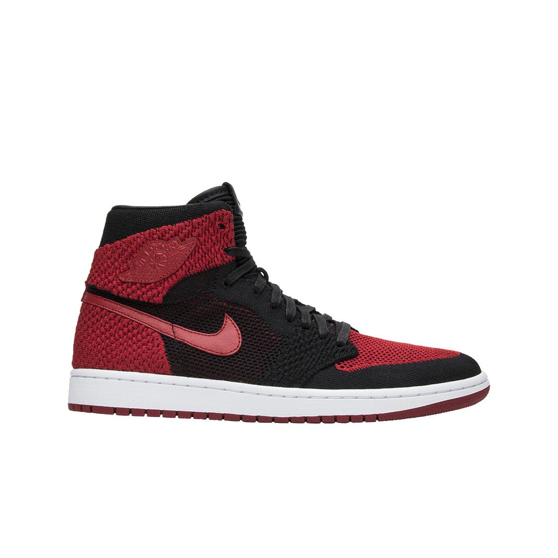 

Мужские кроссовки Jordan 1 Retro High Flyknit Bred 919704-001
