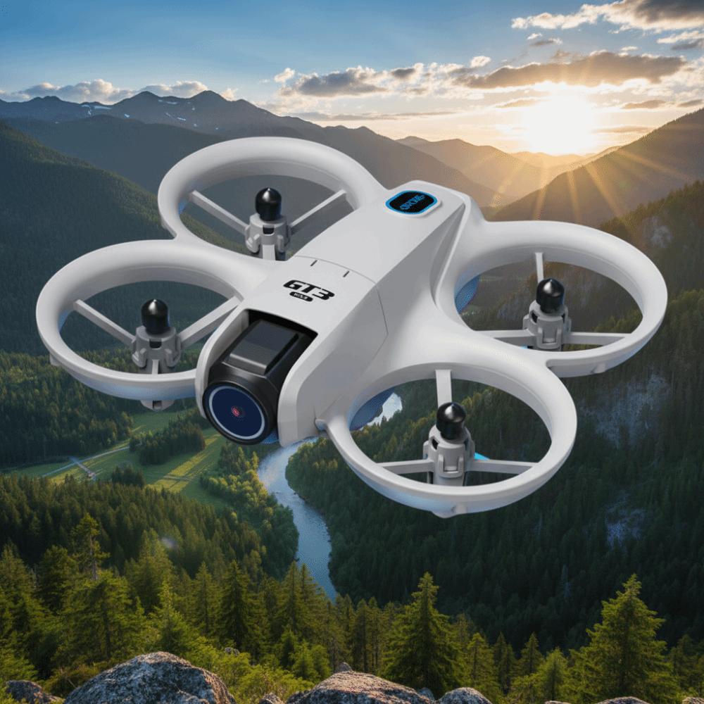 360° Flip 4K HD aircraft 180° Camera Dual Cameras aircraft GT3 GPS aircraft  Outdoor Photography