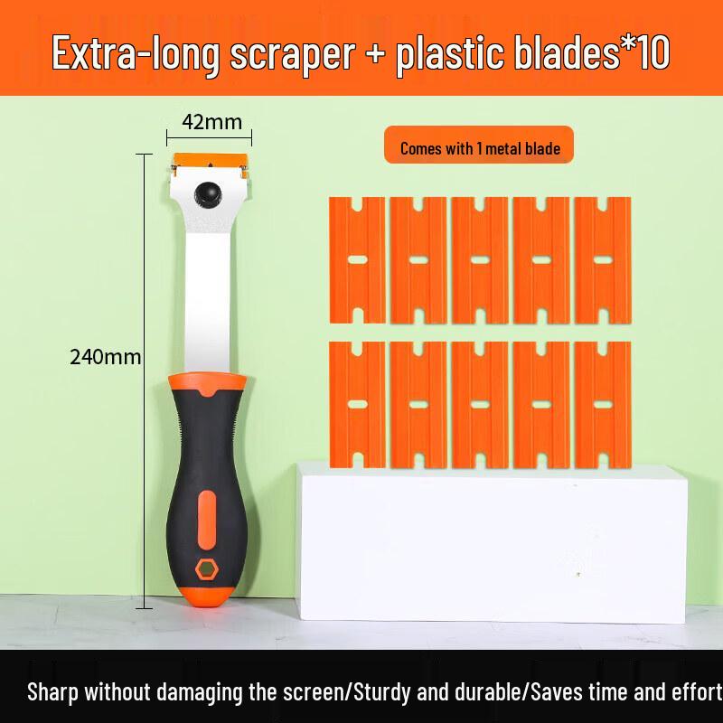 Multi-functional Plastic Scraper