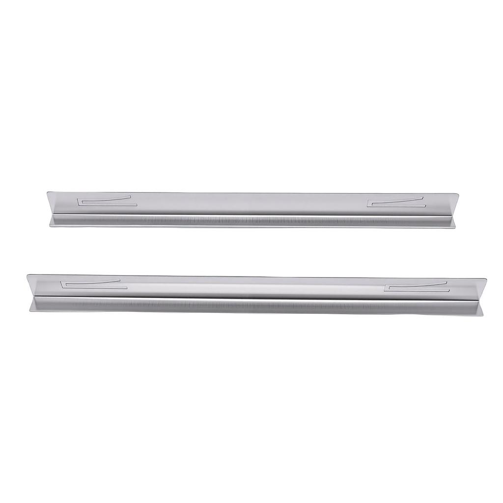 1 Paar 35CM Edelstahl Herdspaltabdeckung Küchenarbeitsplatten-Spaltfüller für Gasherd Induktionskochfeld