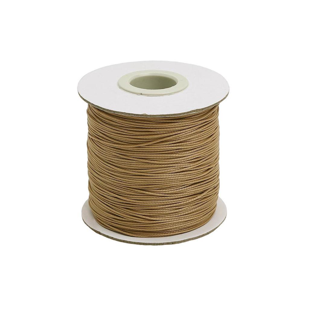 0.5mm Waxed Faux Leather Cord for DIY Jewelry Necklace and Bracelet Making