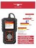 OBD2 Car Fault Diagnostic Tool with Color Screen Display