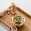 Japanese Song Dynasty Matcha Tea Ceremony Set: Ceramic Bowl, Cup, Bamboo Whisk, and Brush