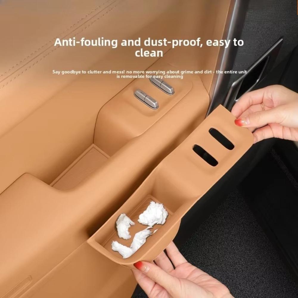 For Chery iCAR V27 Window Lift Switch Button Panel Silicone Protective Pad Anti Dirty Wear Resistant Interior Decoration Cover