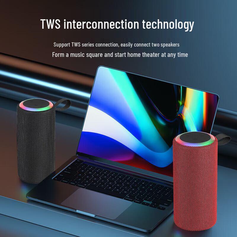 W17 Wireless Bluetooth Speaker - High Volume, Superior Sound, Heavy Bass, Portable for Home or Car Use