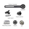 Bicycle Speedometer Bracket Multifunctional Carbon Fiber Motion Camera Bracket Compatible For Garmin Bryton