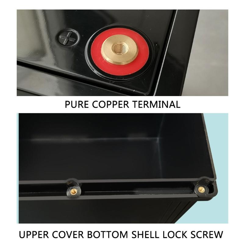 12V 90AH Battery Holder with Easy Carry Handle and Superior Insulation Portable Empty Container