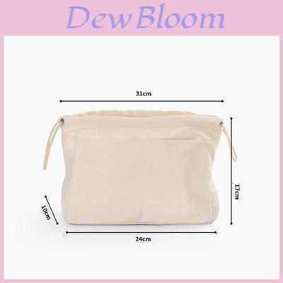 Bag Organizer Insert For Tote Bags With Polyester Material Multipurpose Travel Storage
