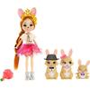 Mattel Enchantimals Family Doll - Brystal Bunny + Bunnies