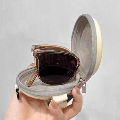 Fashion Luxury Folding Sunglasses Women Men Brand Designer Vintage Cat's Eye Sun Glasses Male Female Eyewear UV400