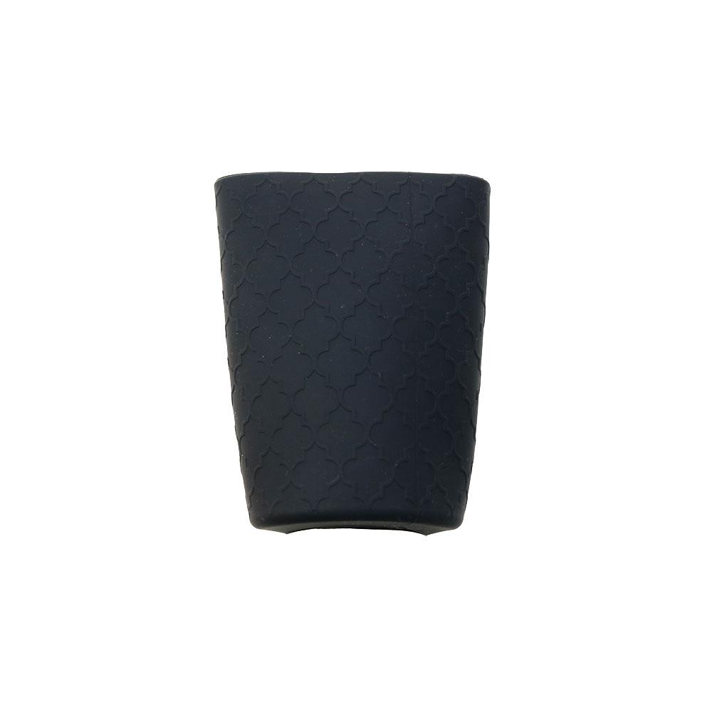 

Diameter 6.5CM Silicone Bottle Cover Water Bottle sleeve cup holder Silicone anti-skid heat insulation anti-fall cup cover чёрный