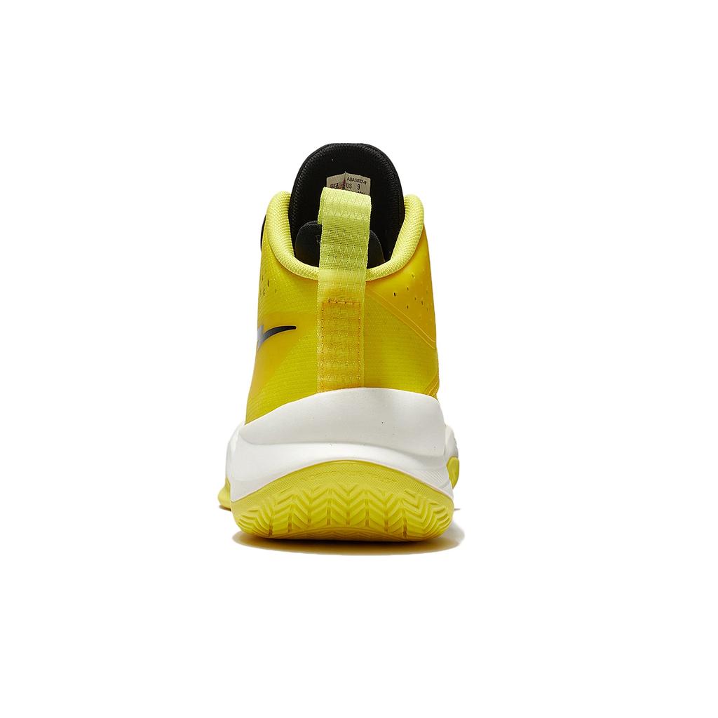 New LiNing Ultra Light Cushioning Breathable Support Mid Top Basketball Shoes Men's Kiwi Yellow ABAS027-9