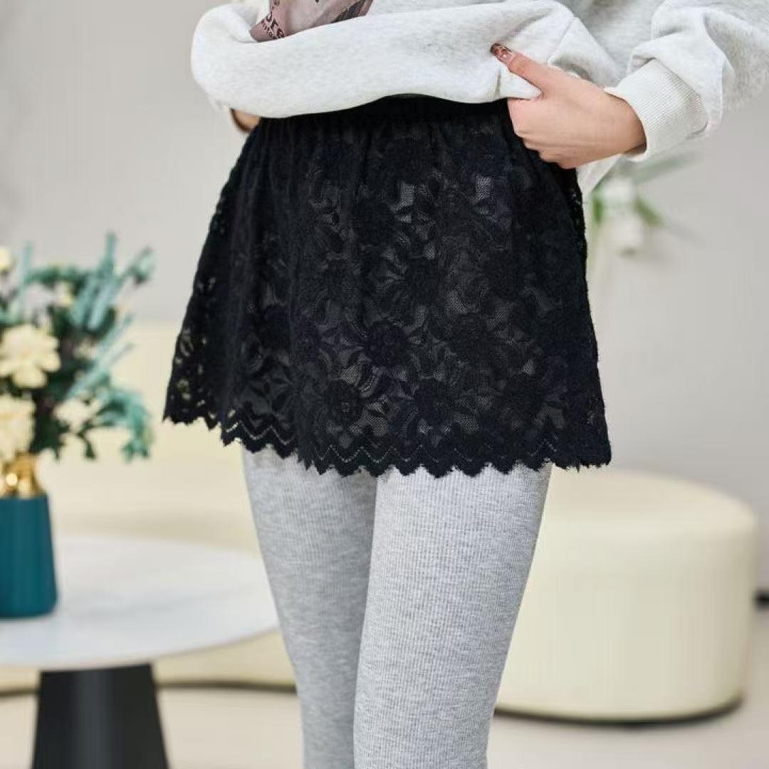 

В наличии: Женская юбка из пряжи с перьями и защитой от обнажения талии, идеально подходит для осенне-зимнего многослойного образа M (80-110 lbs) чёрный