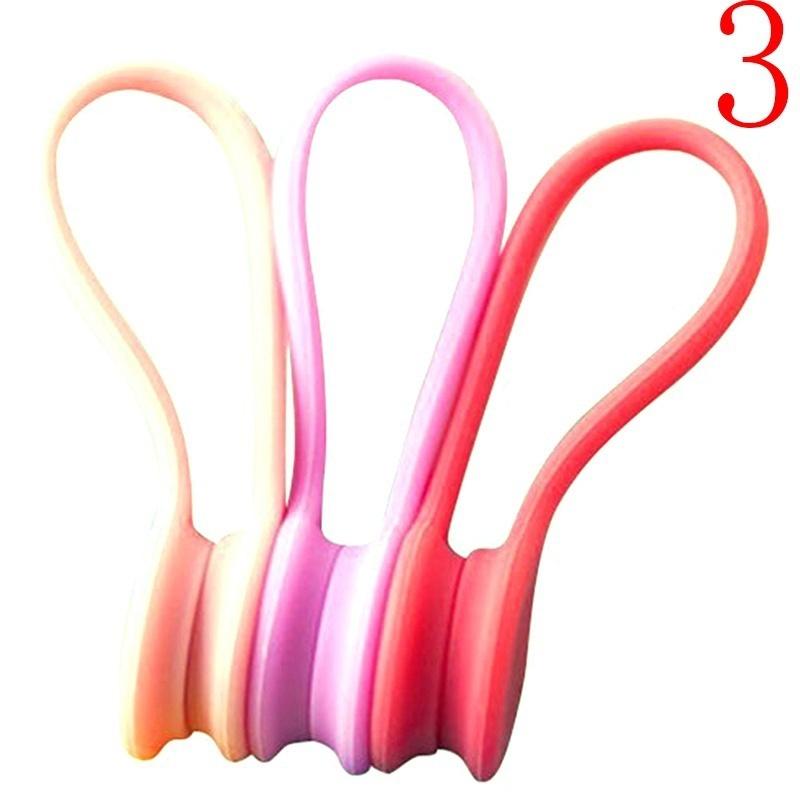 3 Pcs Multifunction Magnetic Earphone Cord Winder Cable Holder Organizer Clips