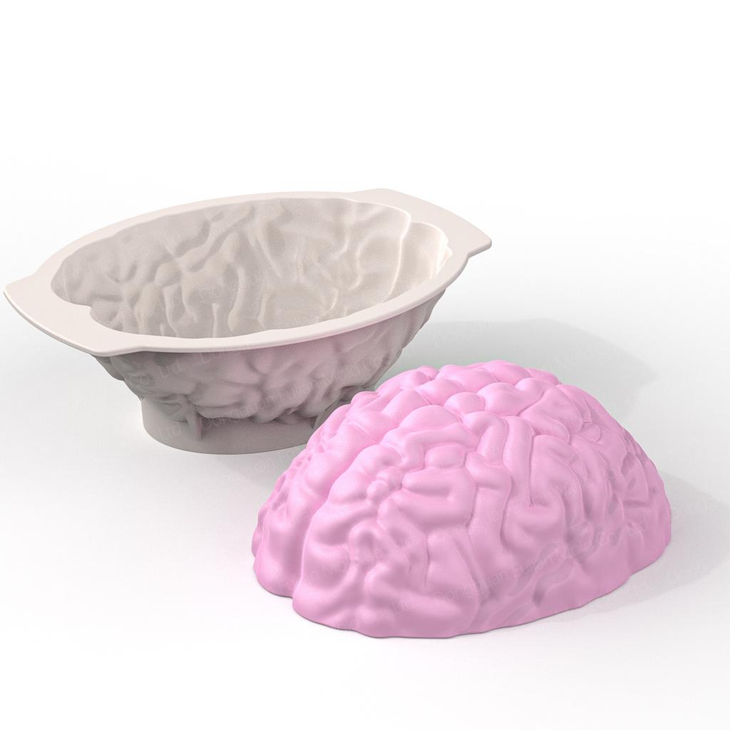 3D Rugby Cake Mold Nonstick Silicone Soccer Cake Mold Chocolate Mold Rugby Sports Season Party Baking Supplies