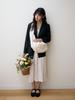 Ovuni Bohemian Floral Hobo Bag_Cream