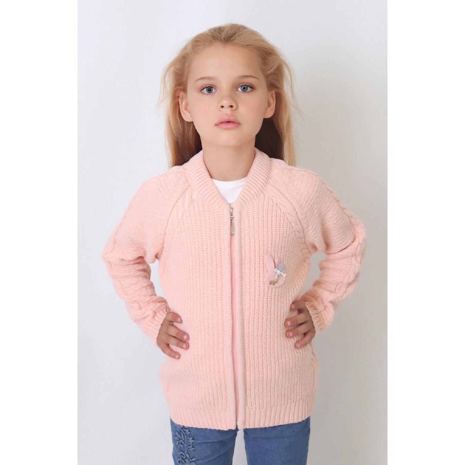 

Трикотажной кардиган на молнии для девочек 6–9 лет 5-6 Yaş