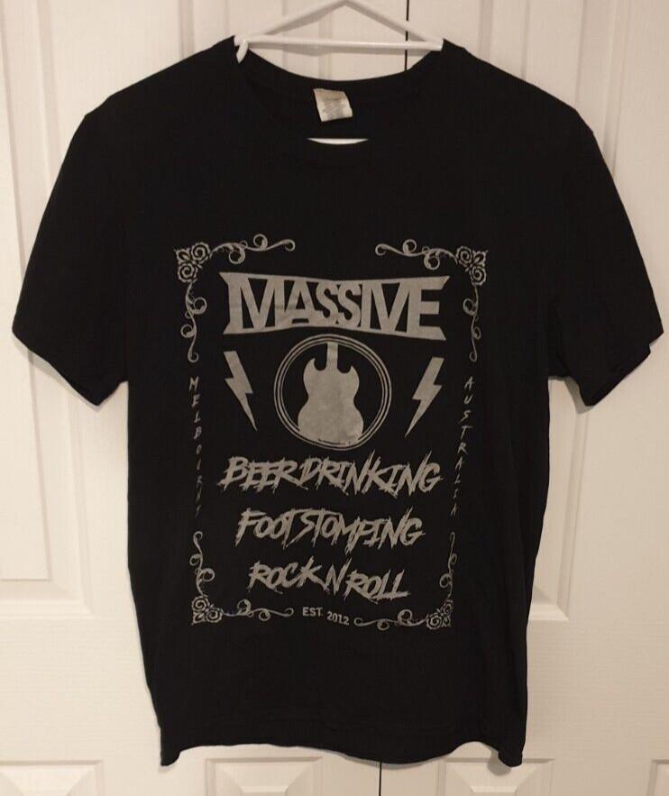 

MASSIVE 2019 Rebuild Destroy Tour Hard Rock Band TShirt. Colour Black. Size M. Unisex T-Shirt XXXXL