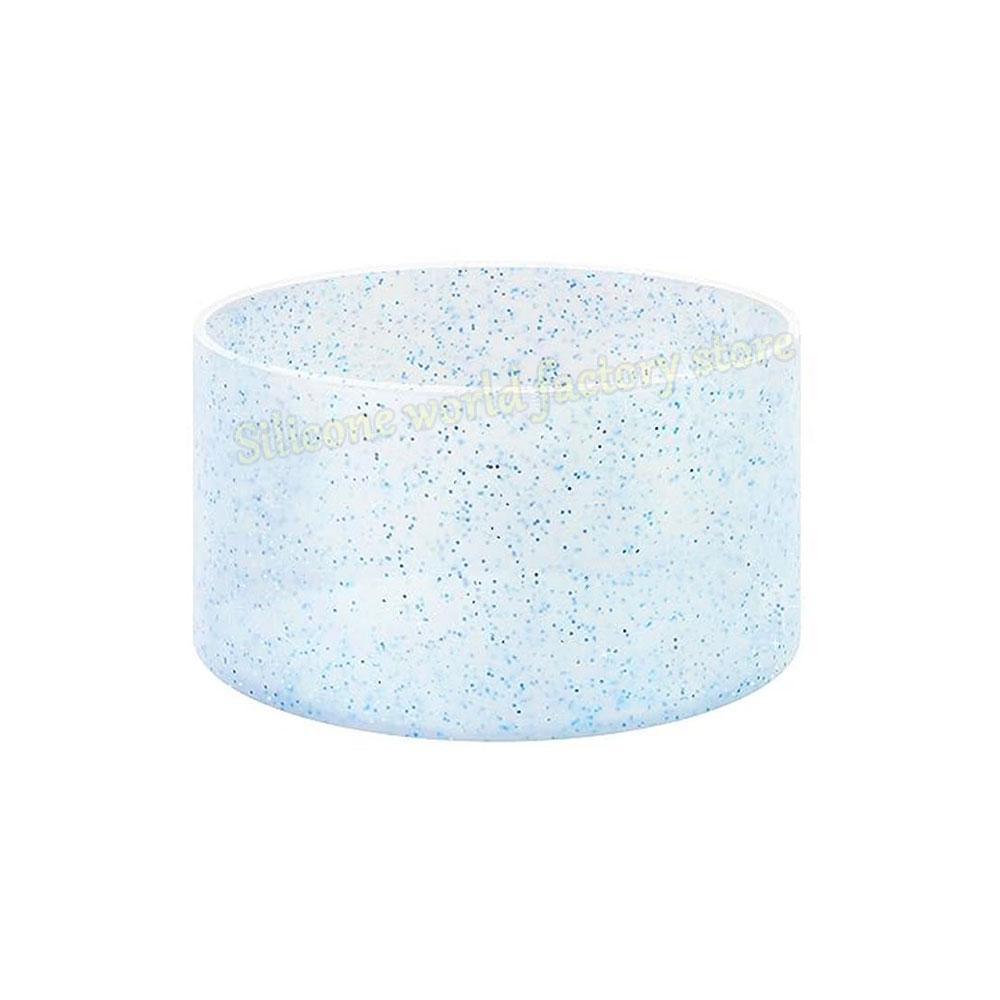 SW 7.5CM Glitter Silicone Cup Bottom Cover For Stanley 40oz/30oz Tumbler Anti-Slip Silicone Boot Sleeve 75MM Water Bottle Covers