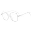 Fashion Unisex Round Plain Glasses for Men Women Pc Frame Glasses for Party Eyeglasses Eyewear Optical Glasses