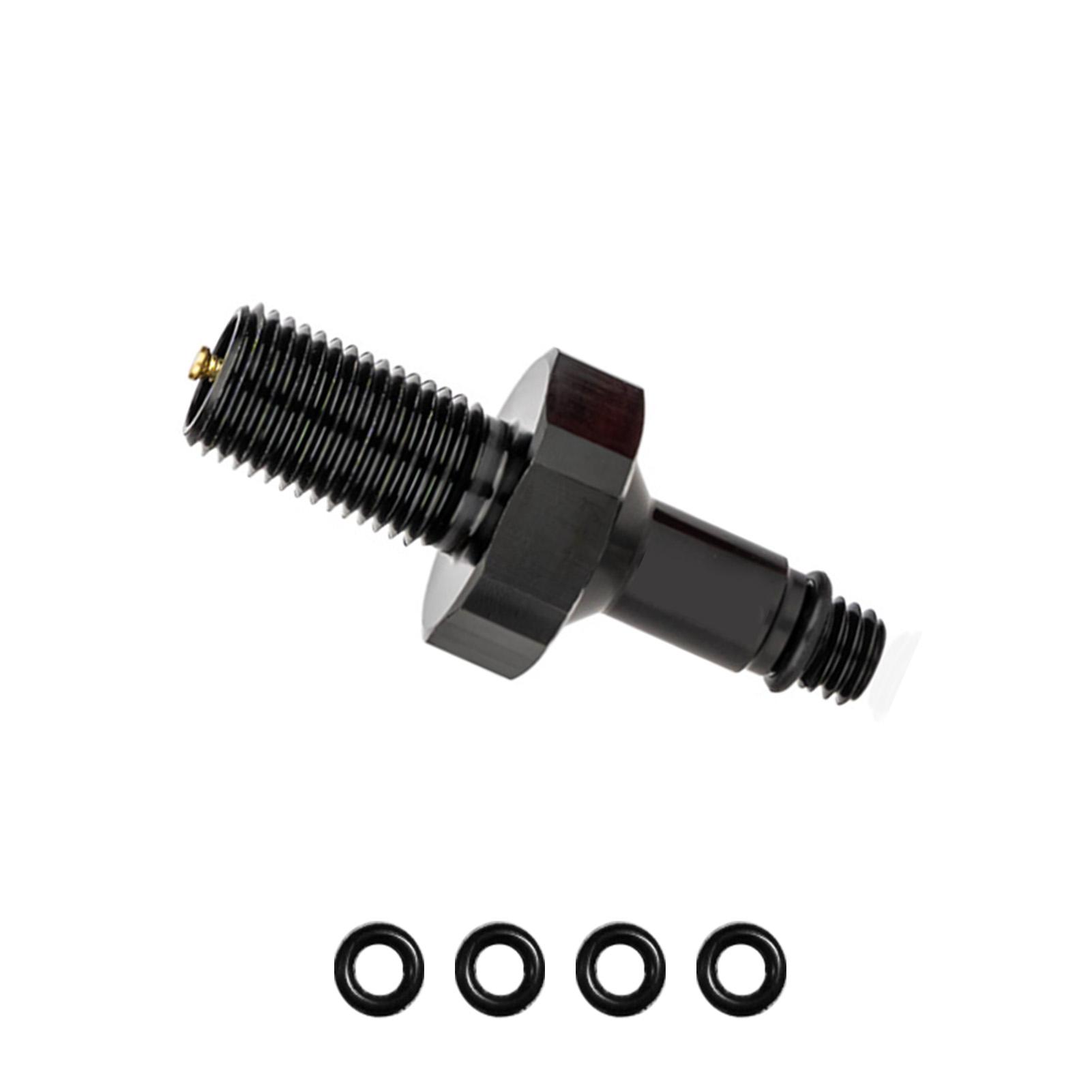 

Bike Valve Adapter Conversion Tool Aluminum Alloy Rear Shock Absorber Inflatable Joint Red Black чёрный