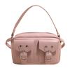 Retro High-end New Versatile Spice Girl Locomotive Bag Camera Bag Handbag Shoulder Messenger Bag