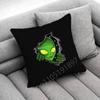 Funny Space UFO Alien Thing Throw Pillow Case For 55x55cm 30x30cm 50x50cm 45x45cm 40x40cm Square Chair Pillowcase Case