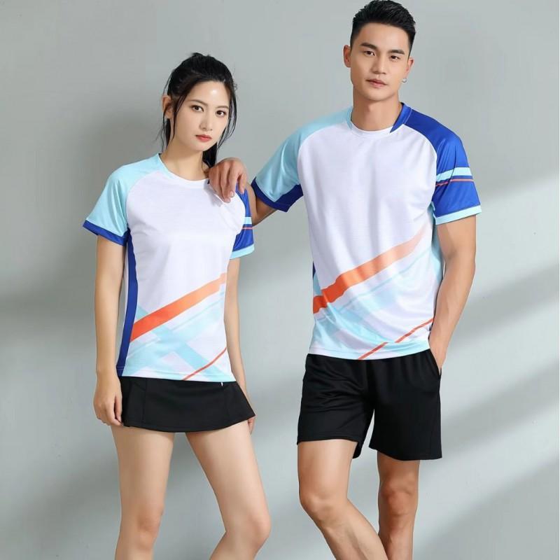 Custom Printed Sportswear Kids Adults - Badminton Volleyball Tennis Table Uniforms Breathable Synthetic