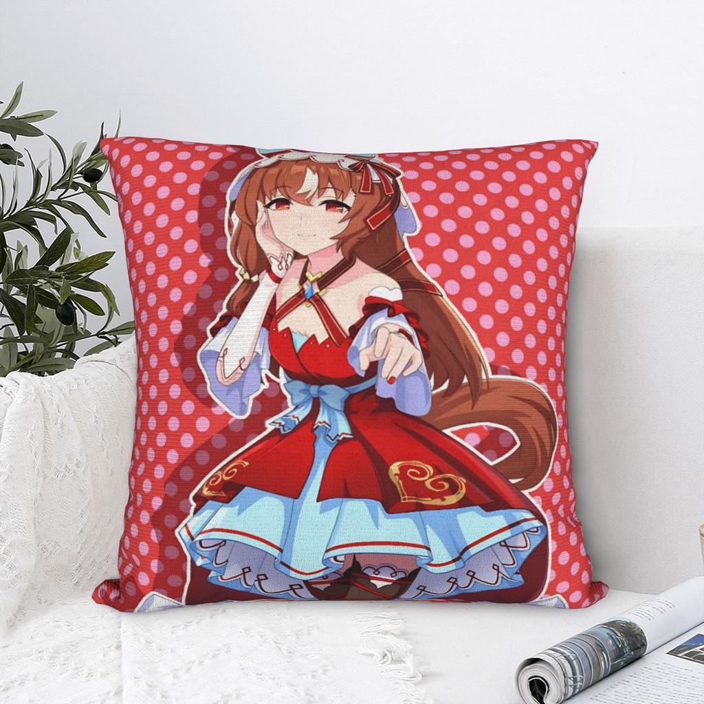 Dekorativa Kuddfodral Umamusume Pretty Derby Anime Prylar Bil Kuddfodral Fodral Dragkedja Flera Storlekar