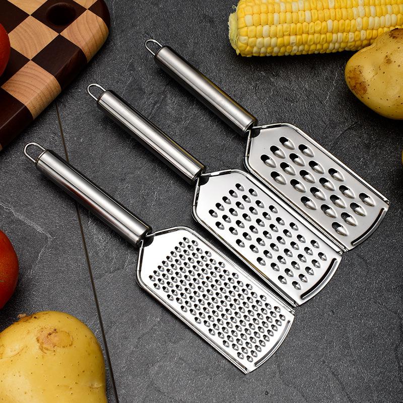 Bow-Shaped Multifunctional Stainless Steel Grater for Cheese, Vegetables, Radishes, and Ginger.