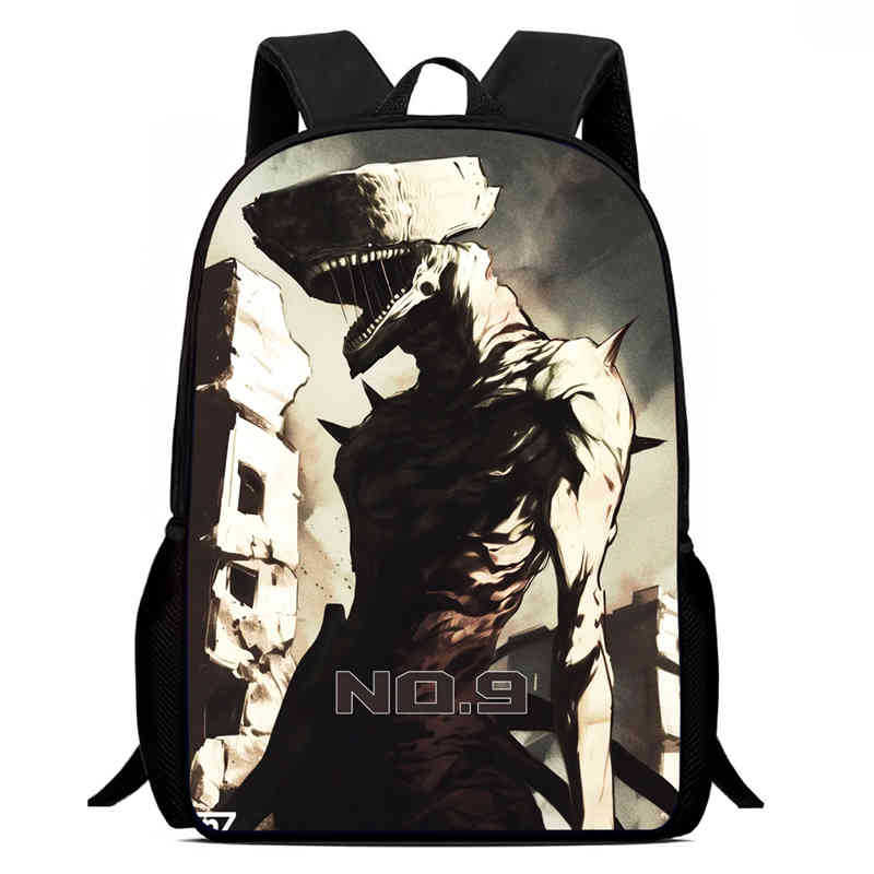 Monster No. 8 Schoolbag Multi-Functional Cross-Border Backpack